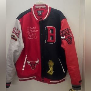 Chicago Bulls Vintage NBA Championship bomber Jacket